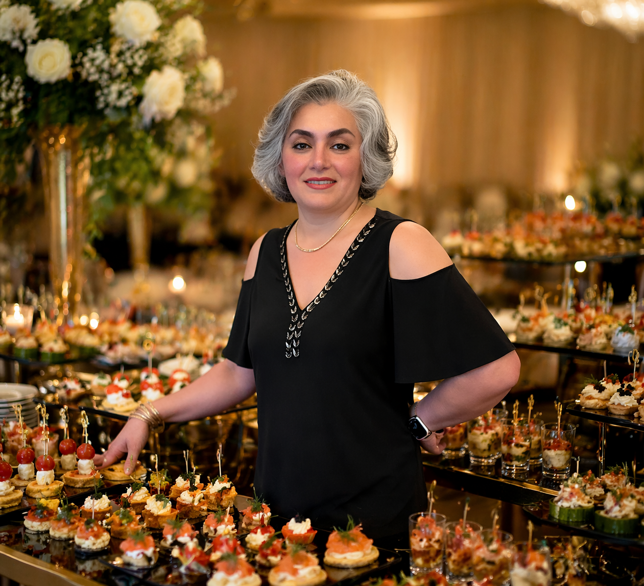 The chef behind APK Catering