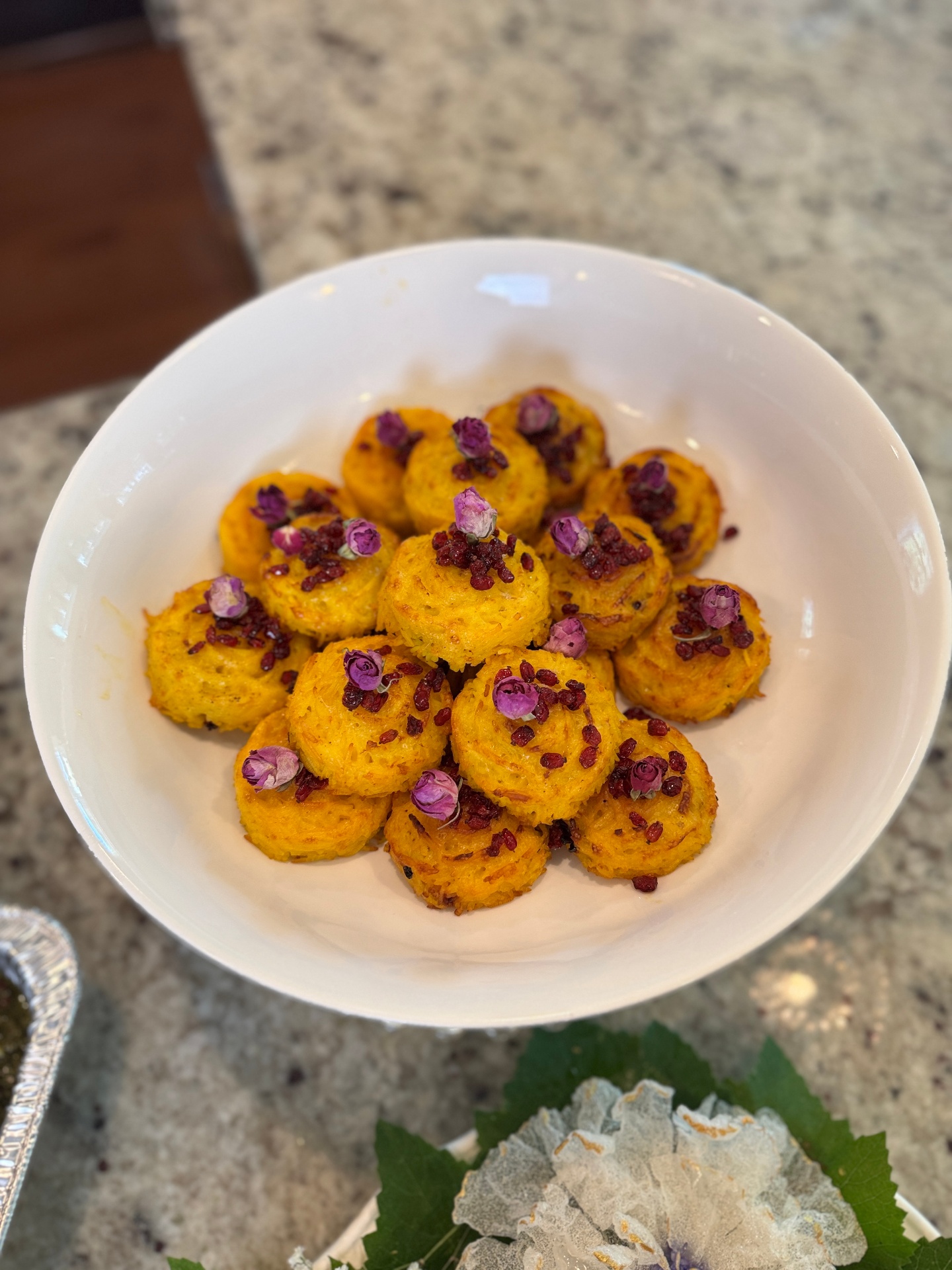 Golden Saffron Tahchin